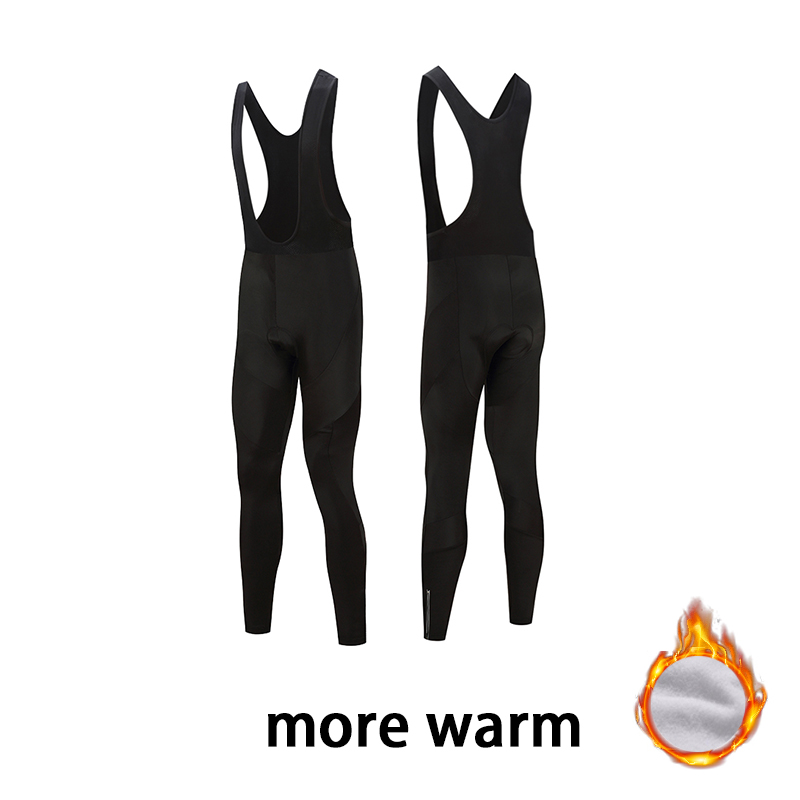 Cycling Gear Pants - Winter Cycling Pants 2025 Classic Black