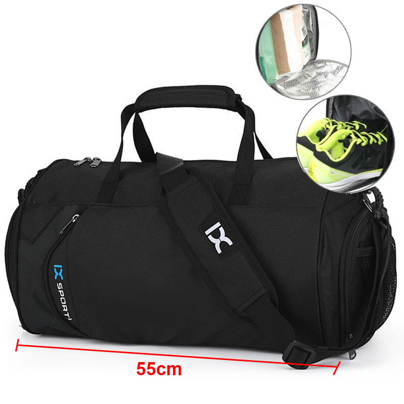 Cycling Gear Duffle - Men Gym Bag Dry Wet For