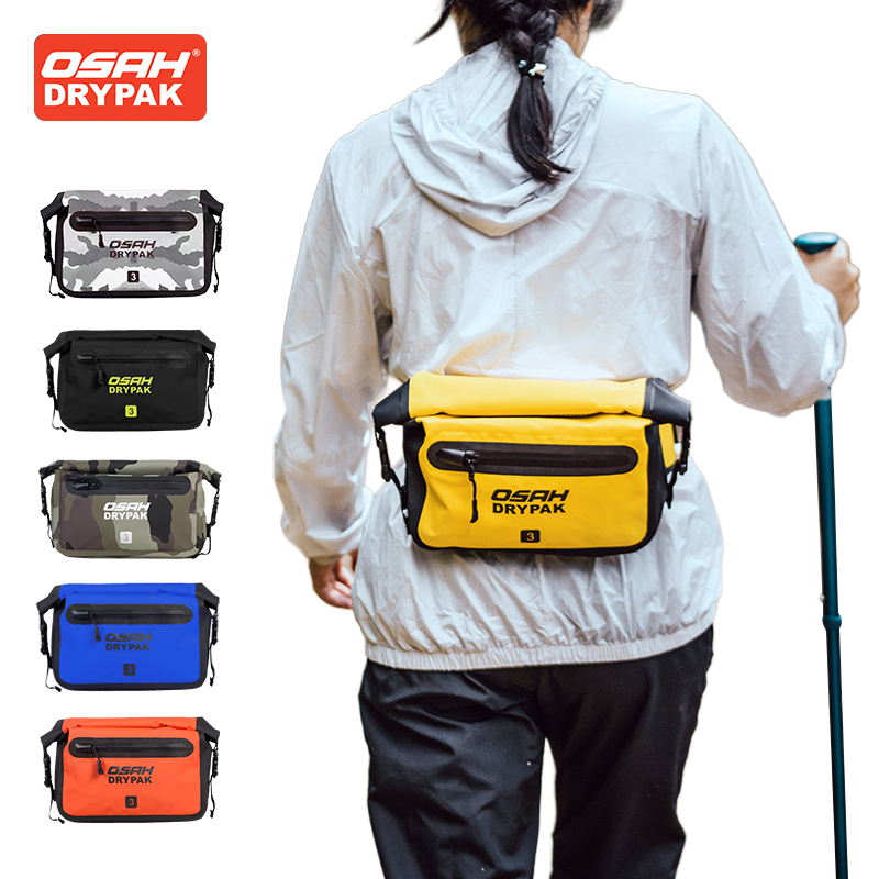 Cycling Gear Duffle - OSAH 3L Outdoor Waist Bag Multifunctional