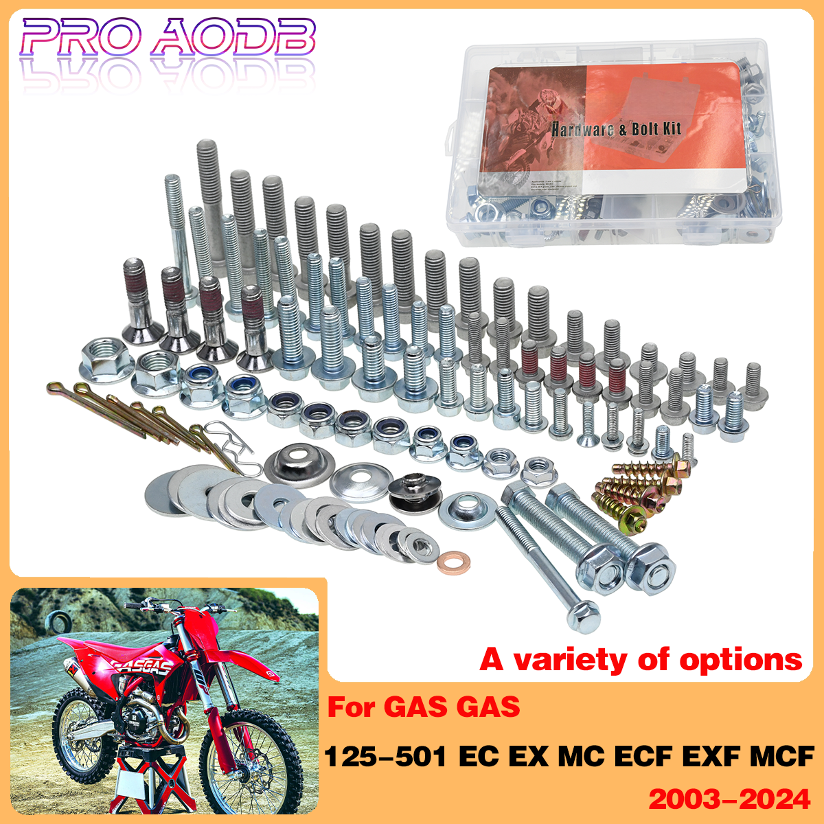 Dirt bike Fairing Fender Screw - огляд і ціна Bike Fender Set
