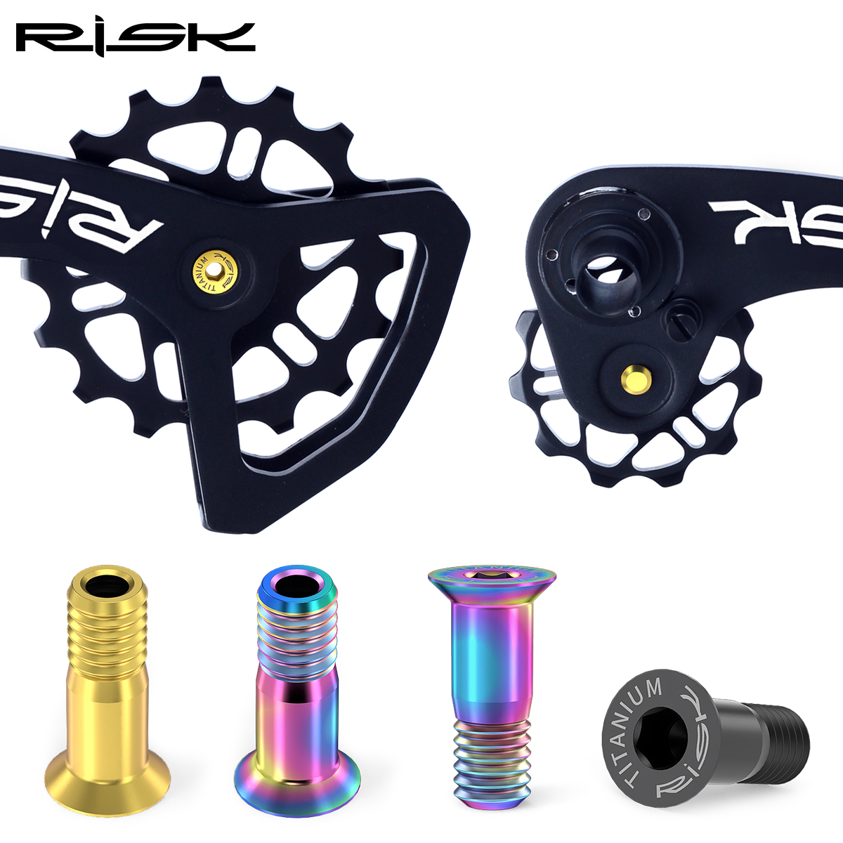 Risk 2pcs M5*14.2mm Bike Rear  - огляд і ціна Xc Mtb Gear