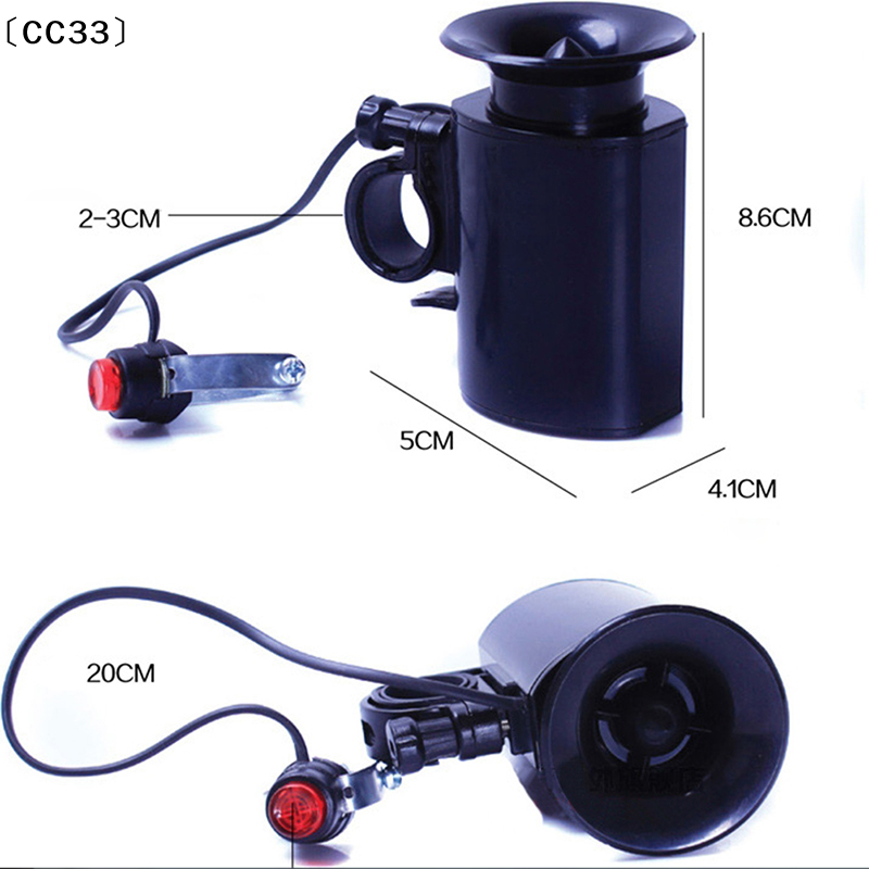 Bicycle Horn Electronic Black  - огляд і ціна Bike Bell