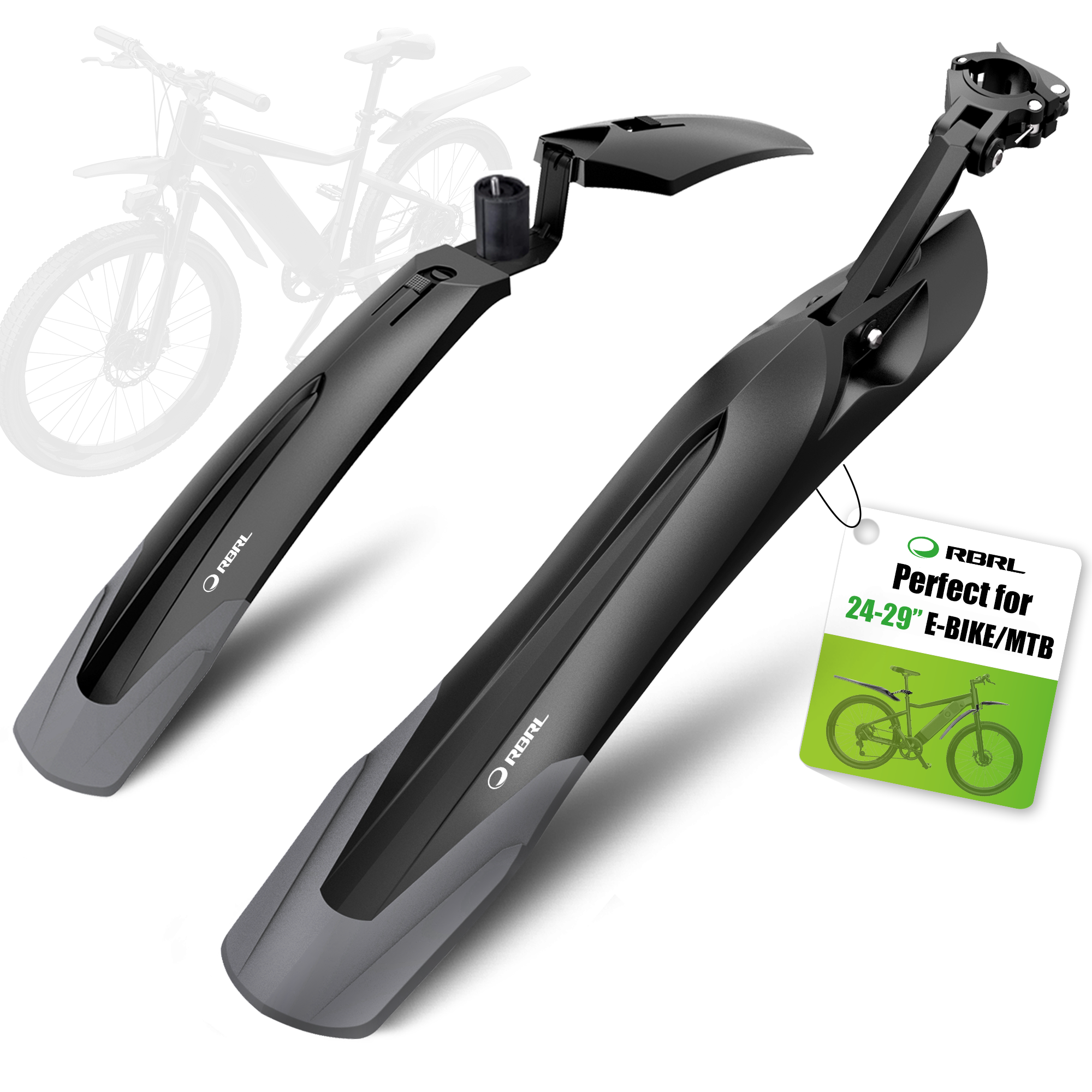 RBRL MTB Bicycle Mudguard Quic - огляд і ціна Bike Fender Set