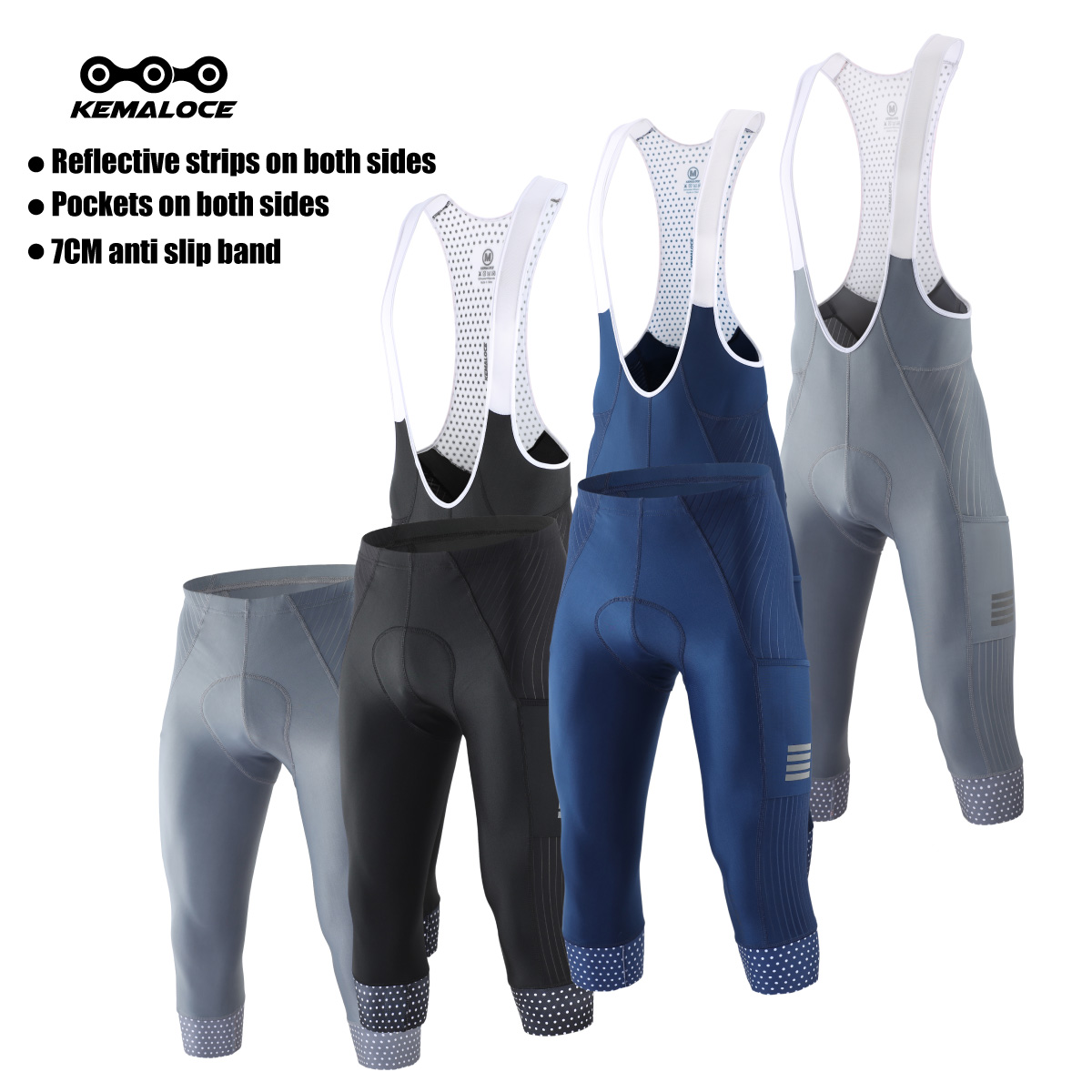 KEMALOCE Men Cycling 3/4 Pants - огляд і ціна Cycling Gear Pants