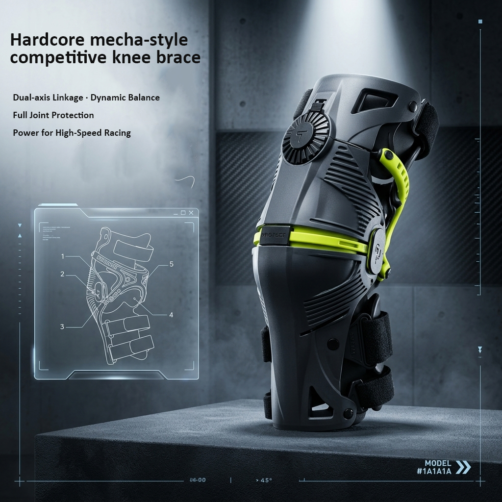 Adjustable Motocross Knee Guar - огляд і ціна Cyclocross Gearing