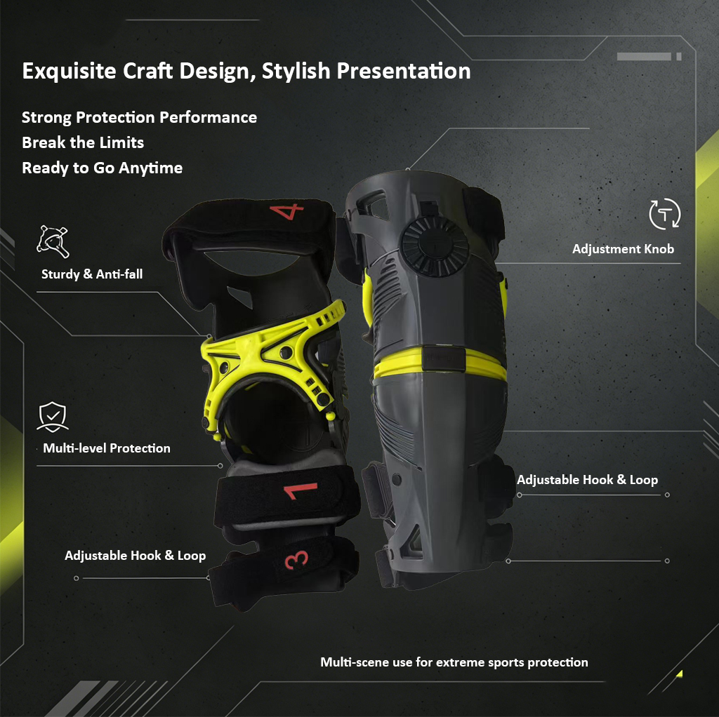Adjustable Motocross Knee Guar - огляд і ціна Cyclocross Gearing