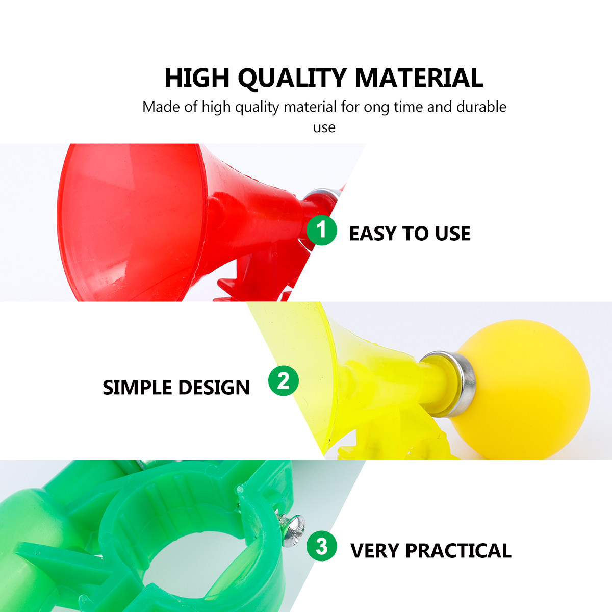 4 Pcs Loud Bike Horn Small Air - огляд і ціна Bike Bell