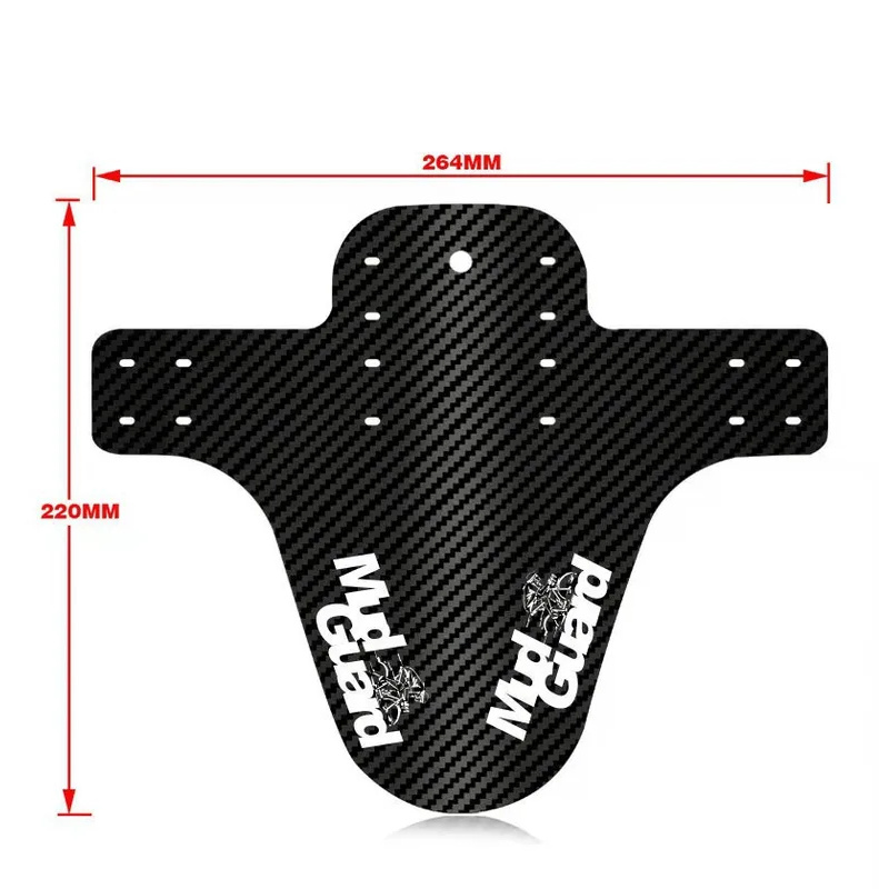 1/2Pcs Carbon Pattern Bicycle  - огляд і ціна Bike Fender Set