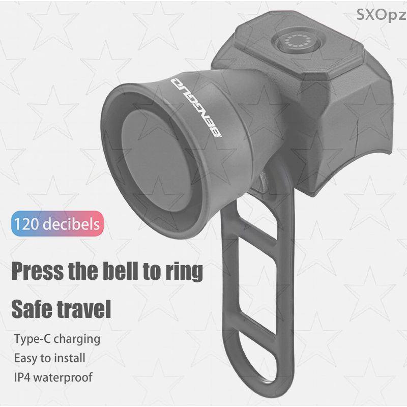 Safety Bicycle Bell, USB Charg - огляд і ціна Bike Bell