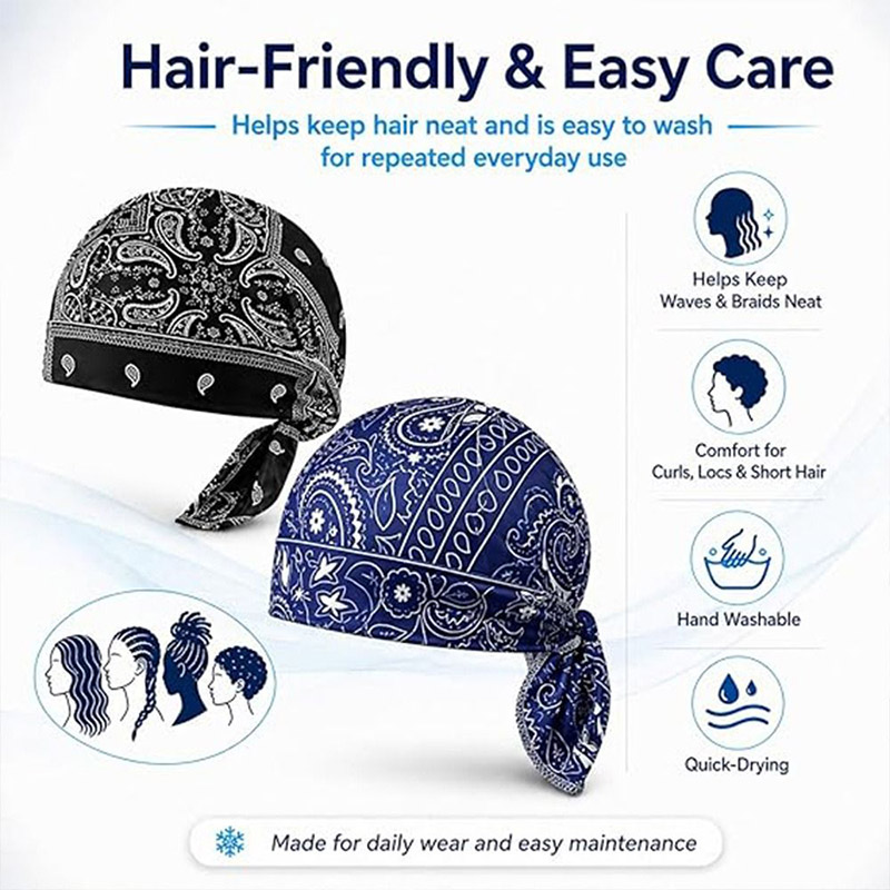 Paisley Print Pirate Head Wrap - огляд і ціна Cycling Gear And Accessories
