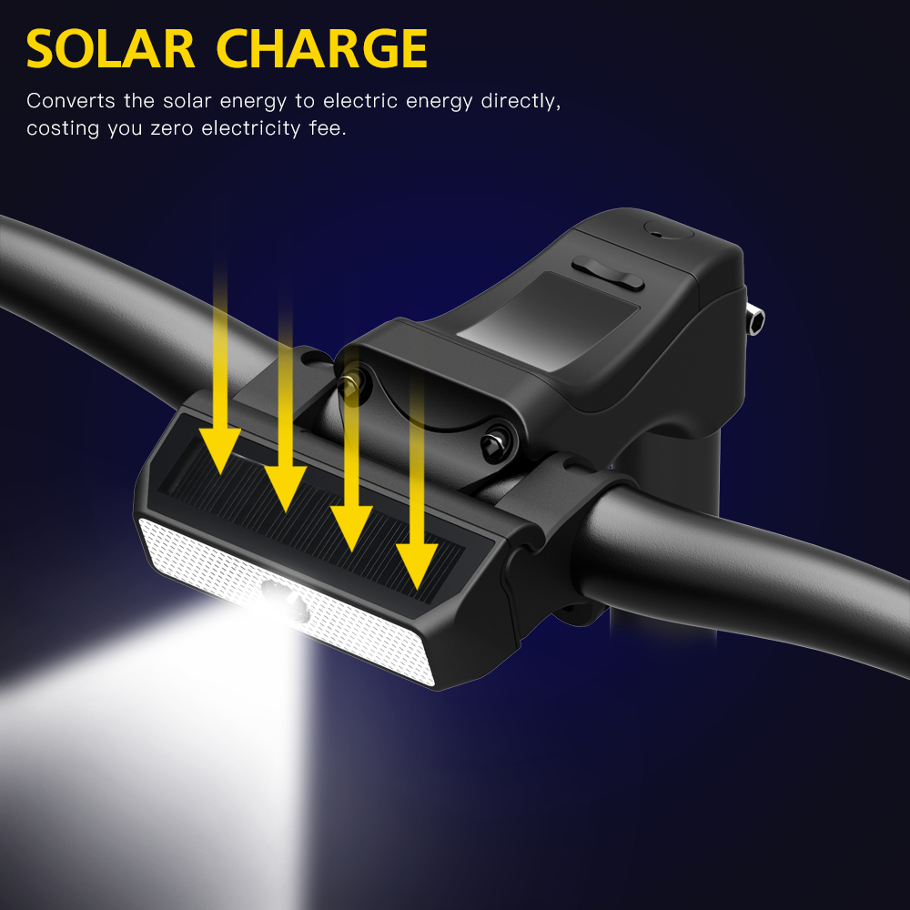 Waterproof Solar Panel Bike Fr - огляд і ціна Bike Dynamo Light
