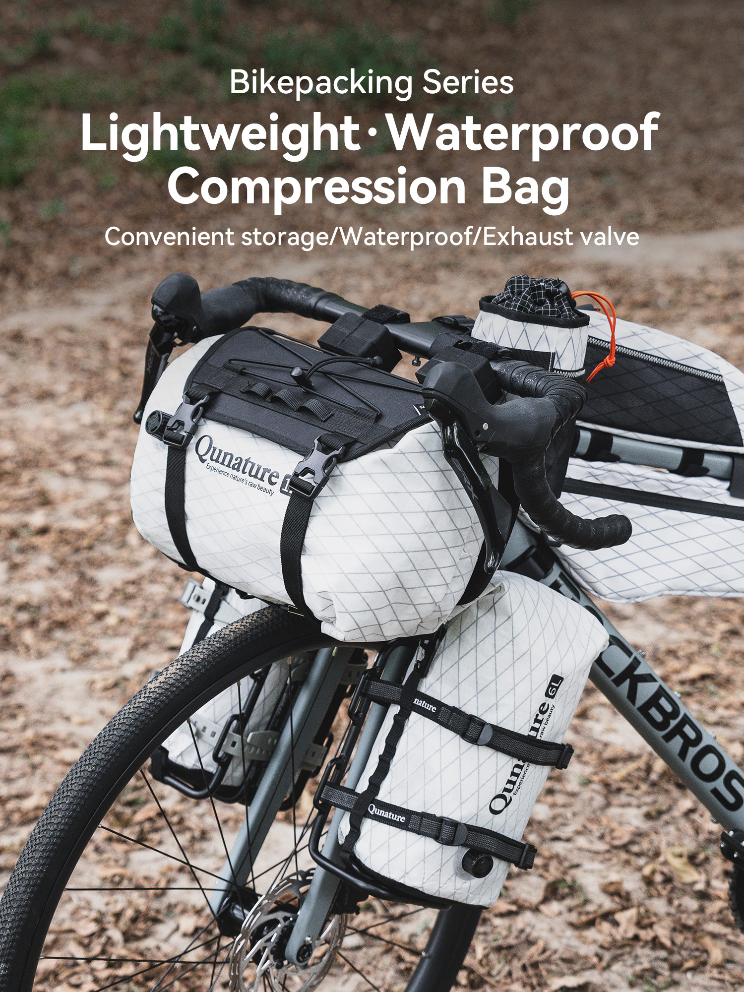 Qunature 6/12L Bikepacking Bag - огляд і ціна Cycling Gear Duffle