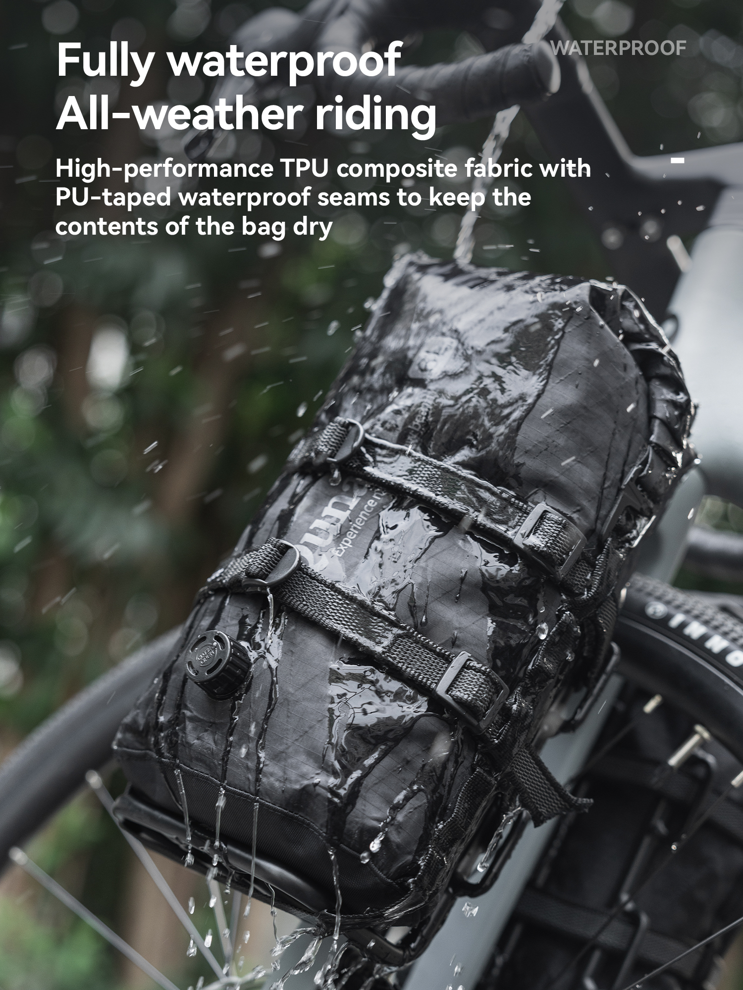 Qunature 6/12L Bikepacking Bag - огляд і ціна Cycling Gear Duffle