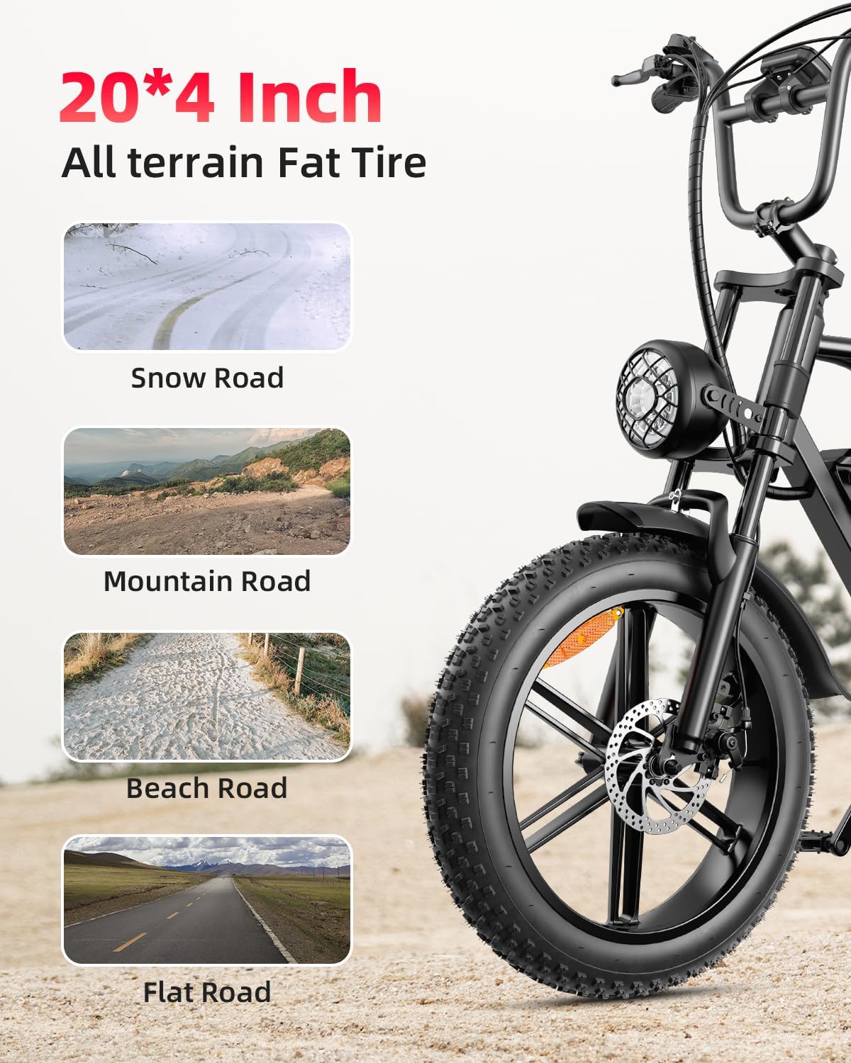 OBX G60 UK Electric Dirt Bike  - огляд і ціна Road Bike Tire