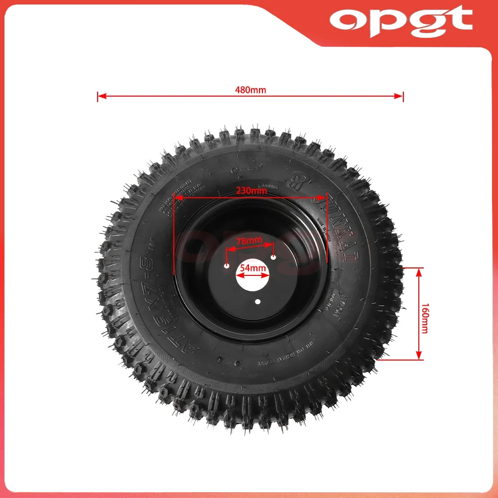 OPGT ATV 19x7.00-8 19x7-8 Inch - огляд і ціна Road Bike Tire