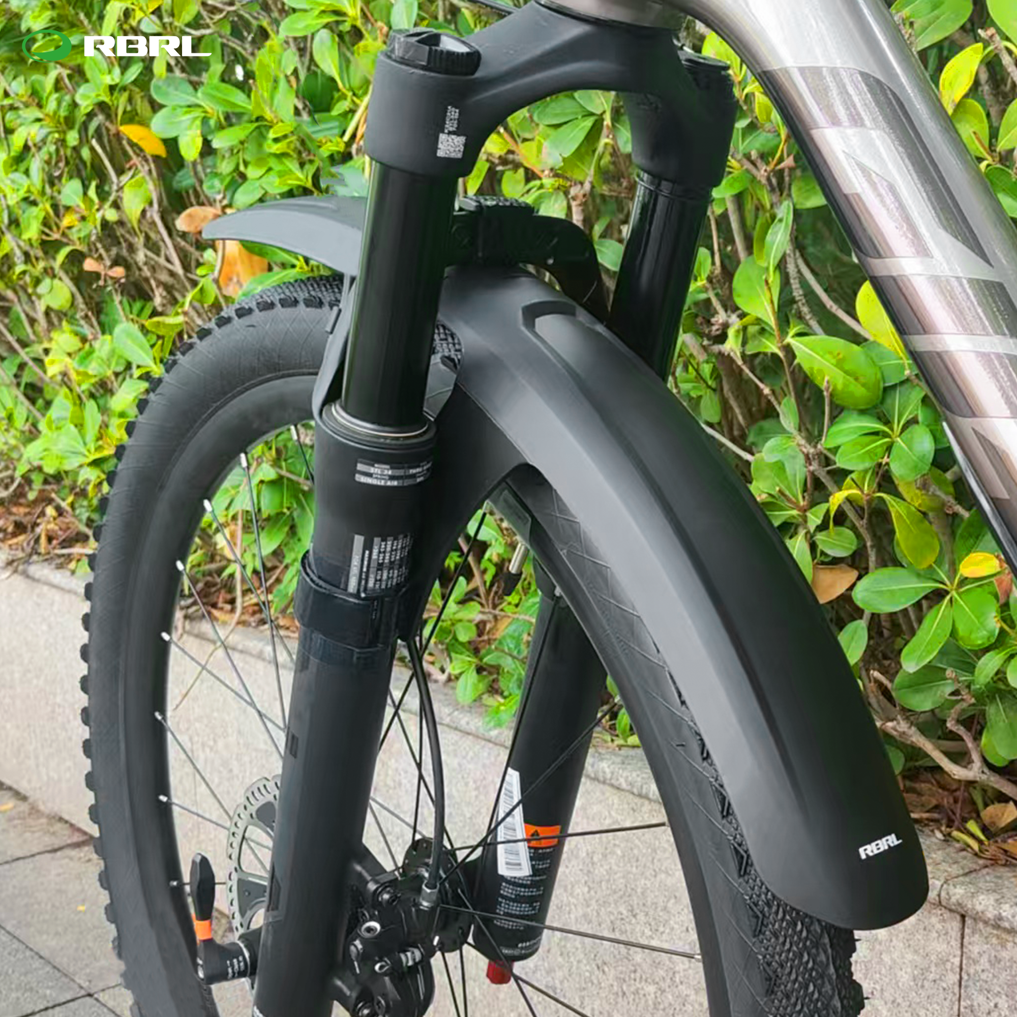 RBRL MTB Front Mudguard Velcro - огляд і ціна Bike Fender Set